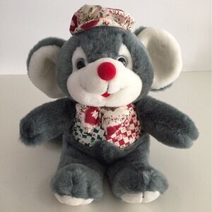 Vintage Dandee Country Christmas Mouse